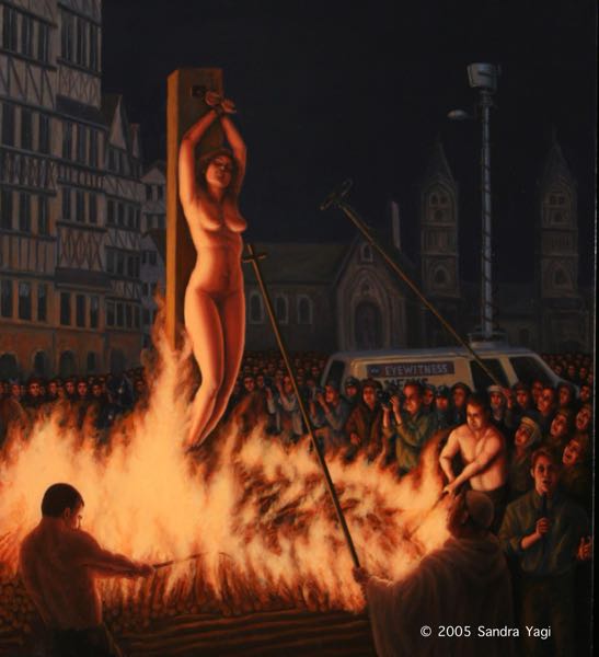 Jeanne D'Arc, oil on panel, 2005 SOLD