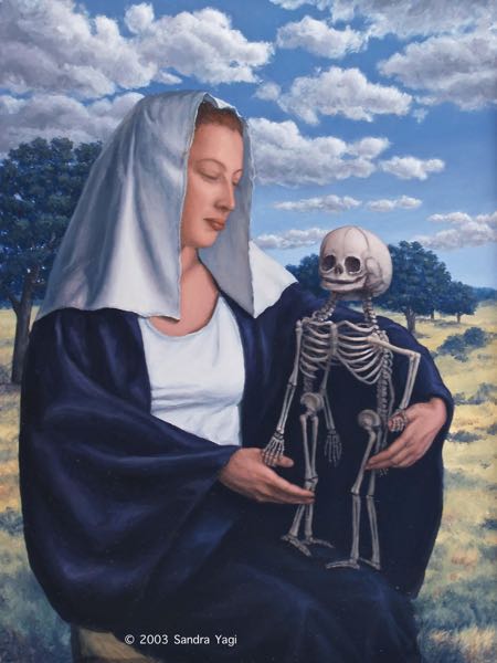 Madona, oil on panel, 2003, 24x18 SOLD