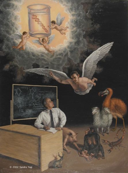 St. Helix, oil on canvas, 48x36, 2002