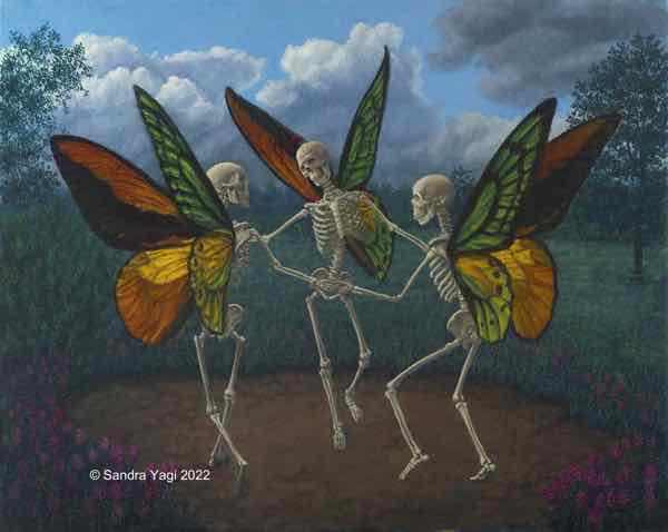 The Fairy Ring, oil on panel, 24x30, 2022 SOLD
