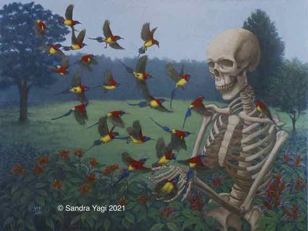 Passage #1, oil on canvas, 30x40, 2021, SOLD