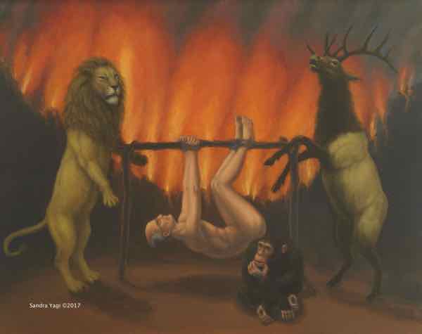 The Trophy, oil on panel, 16x20, 2017